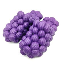 Purple Bubble slides for women Used Good Cond...