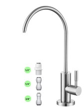 Grifo De Agua Potable Sin Plomo Con Tubo De Rosca Larga Para Cocina Lujo