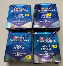Crest 3D WhiteStrips 12 levels 1 Hour Express 35 total Treatments EXP 2027-04 