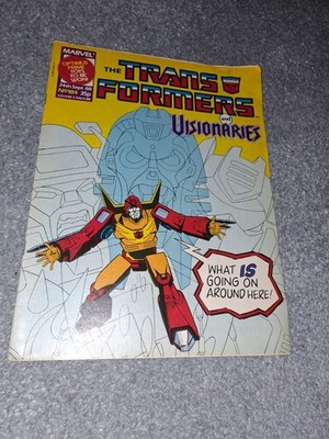 Marvel UK Transformers & Visionaries #184 24th Setember 88 Comic Good Condition