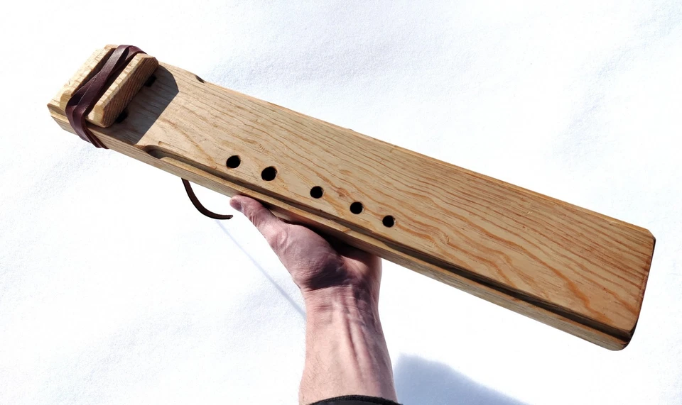 Drone "Doble" Flauta Nativa Americana - Hecho a Mano - Sonido muy profundo Sonido Sanación Foto 3 de 4