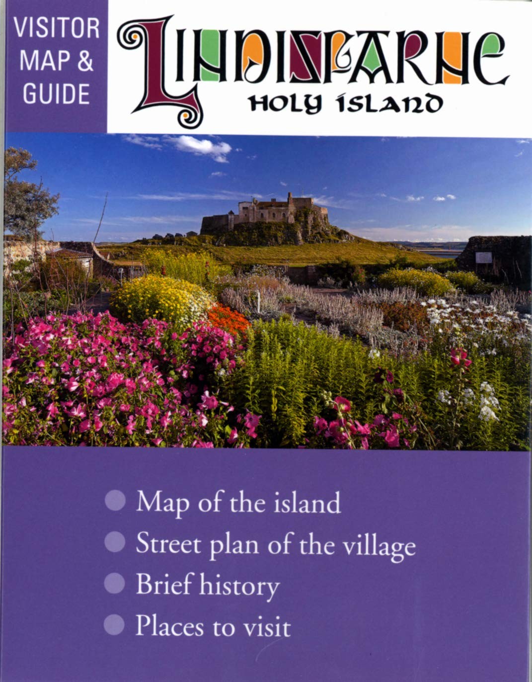 Lindisfarne Holy Island Visitor map and guide by Paul Frodsham - 9780995748583 - Image 2