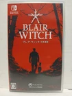 Nintendo Switch Blair Witch Project Japan Import w/ English
