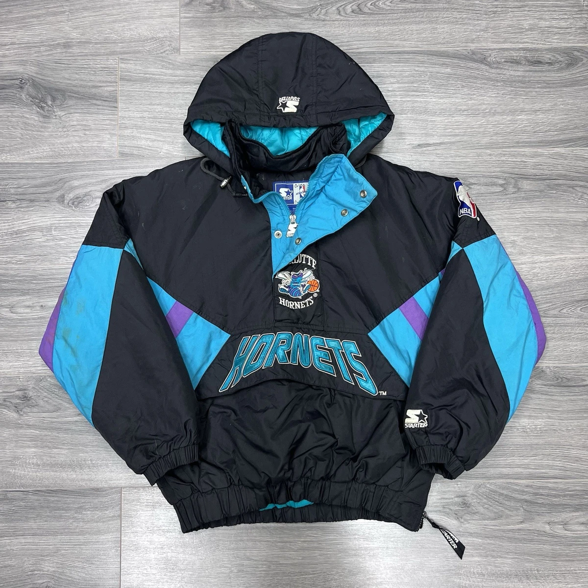Preços baixos em Jaquetas Starter Charlotte Hornets NBA Fan | eBay