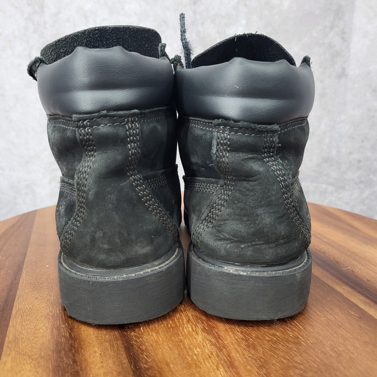 TIMBERLAND 200‎ GRAM PRIMALOFT LEATHER NUBUCK BOOTS BLACK/BLACK SIZE 10 Timberland Boots Black Nubuck Primaloft | Mercari main image 2