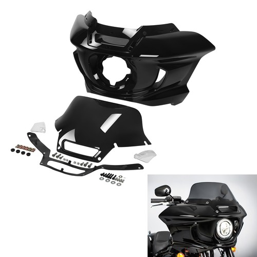 Front Headlight Fairing Windshield W/ Bracket Fit For Harley Low Rider ST 22-24 - Picture 6 of 13