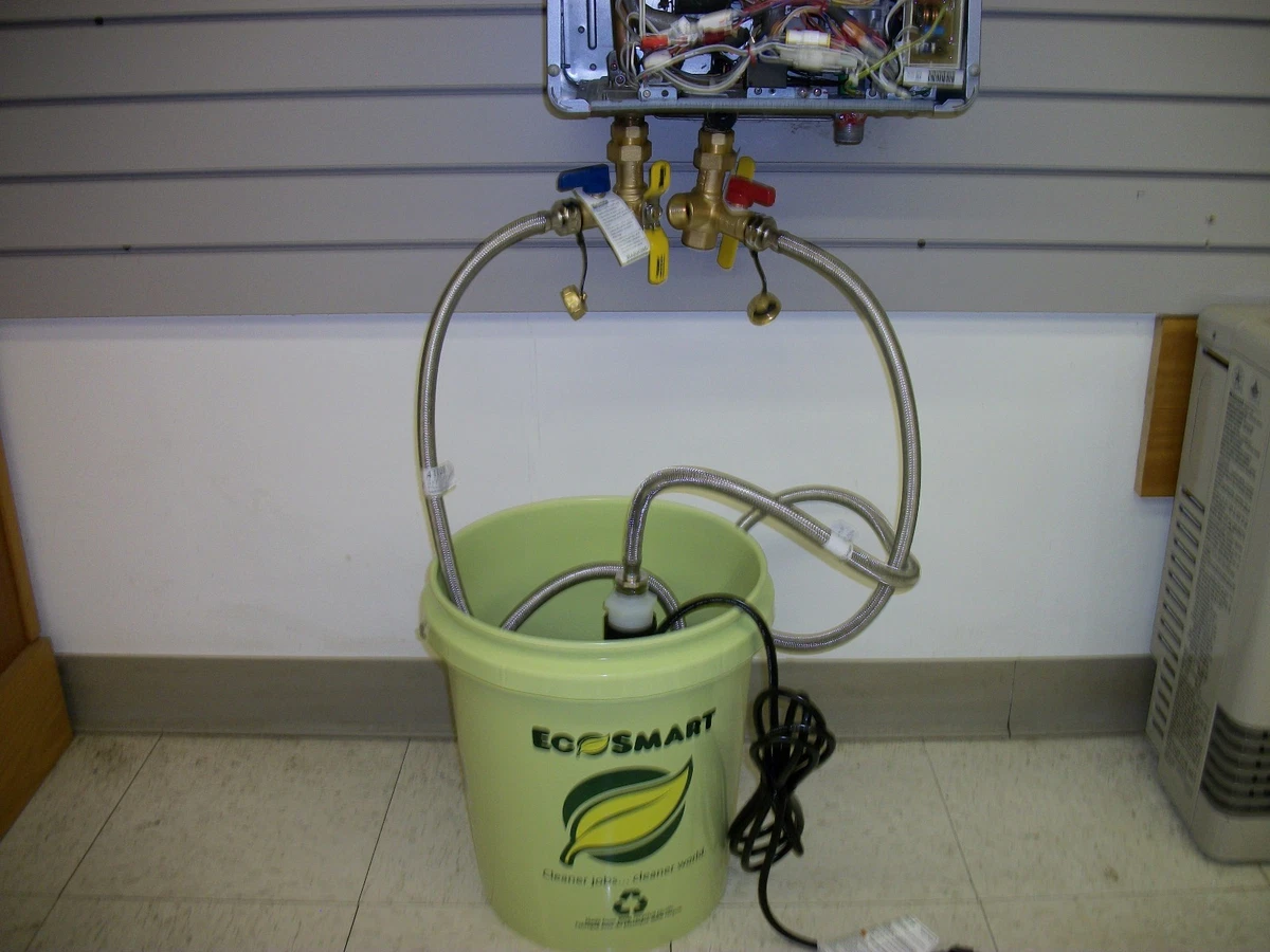 Cleaning tankless online water heater