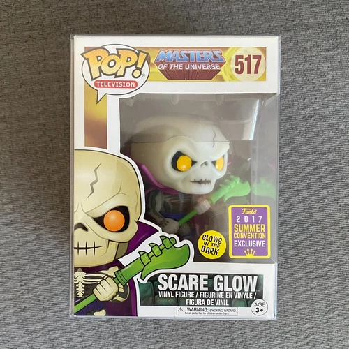 Funko Pop! MOTU Masters of the Universe SDCC 2017 GITD Scare Glow #517!