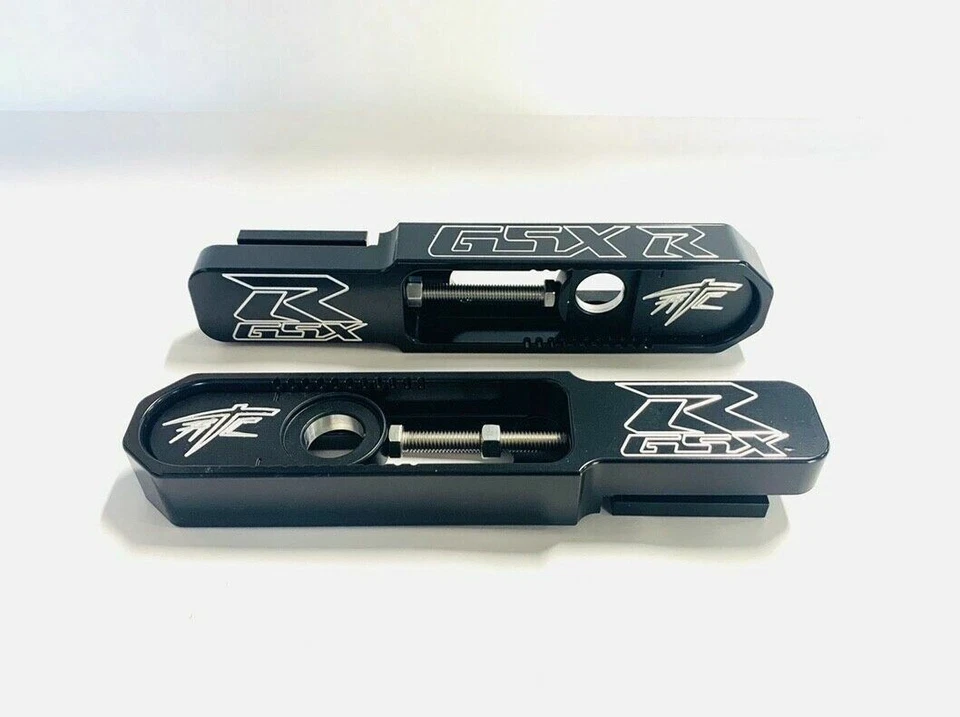 BLACK CONTRAST SWINGARM EXTENSIONS 3-9" OVER FOR 2009-2016 SUZUKI GSXR1000 - Изображение 2 из 3