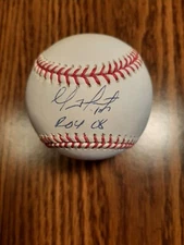 Geovany Soto ROY 08 Signed Auto OML Baseball TRI-STAR Certified Autograph