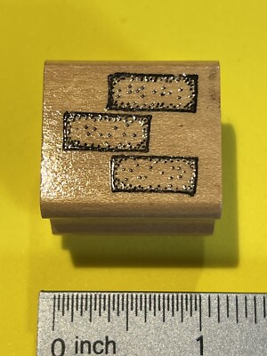S4, Art Rubber Stamp, Bricks
