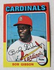 Bob Gibson Pitcher St Louis Cardinals MINI 1975 Topps #1950 UNGRADED Card +