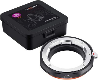K&F Concept Lens Adapter for Leica M Mount Lens to Fujifilm Fuji X FX Cameras