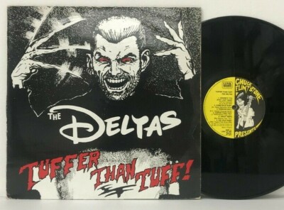 The Deltas - Tuffer Than Tuff LP 1988 UK ORIG LINK LP 060 Rock Psychobilly VINYL