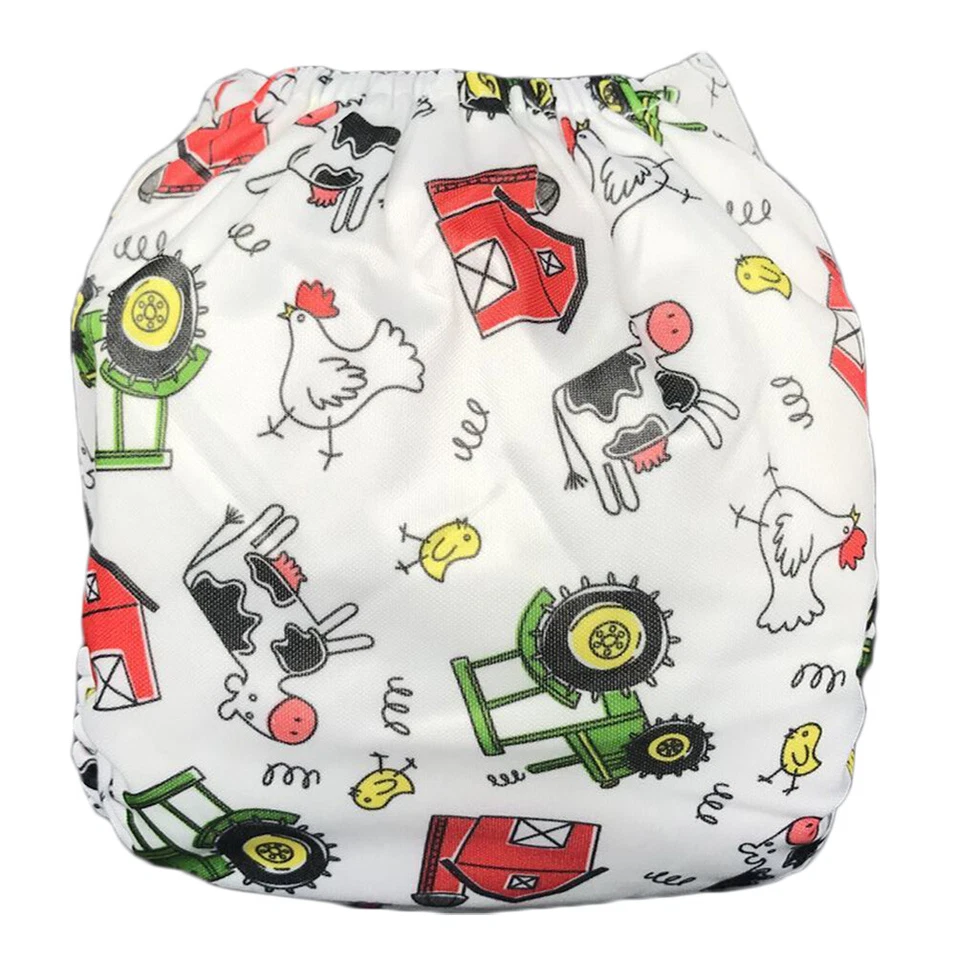 Pañales de tela para bebé IXYVIA pañales de bolsillo lavables ajustables de tamaño variable #1 Foto 3 de 4