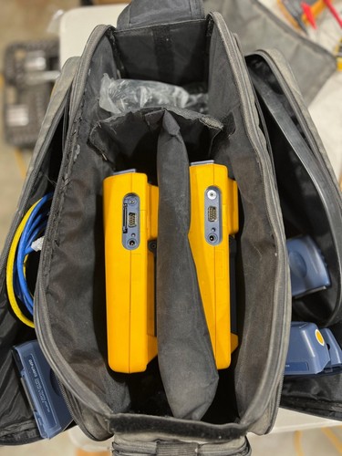 FLUKE DSP 4300 CABLE TESTER | FULLY TESTED | ISO-17025 CALIBRATED CASE MODULES - Picture 10 of 17