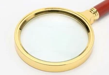 20X HD Magnifying Glass Full Size-90mm for Desktop Collectors Youth and The E...