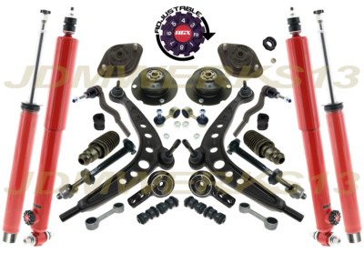 SUSPENSION REBUILD KIT KYB AGX SHOCKS BMW E30 318i is 325i 325is 325e M3 85 - 92