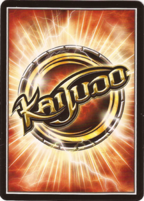 Kaijudo X1 RAMPAGING TATSURION Foil Super Rare 8TRI Elite Series