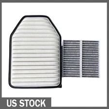 Engine & Carbon Cabin Air Filter Fits For Jeep Wrangler JK 2011-2018 Wrangler