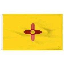 3x5 Foot New Mexico State Flag, New Mexico NM Flags Polyester 100D FABRIC