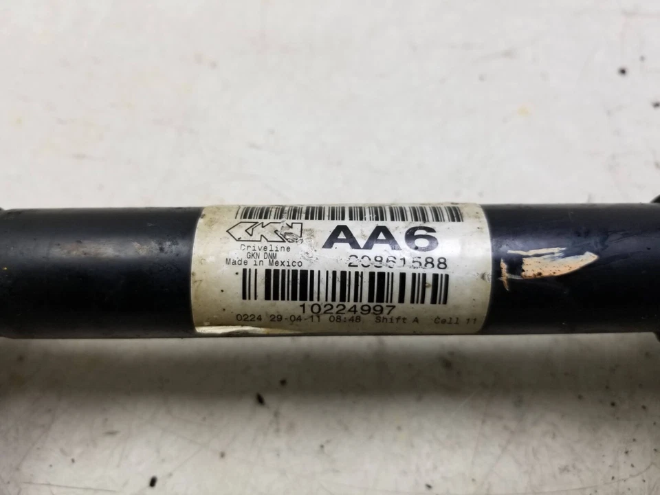 Cadillac SRX 2010-2011 eje trasero lado del conductor izquierdo OEM Foto 4 de 4