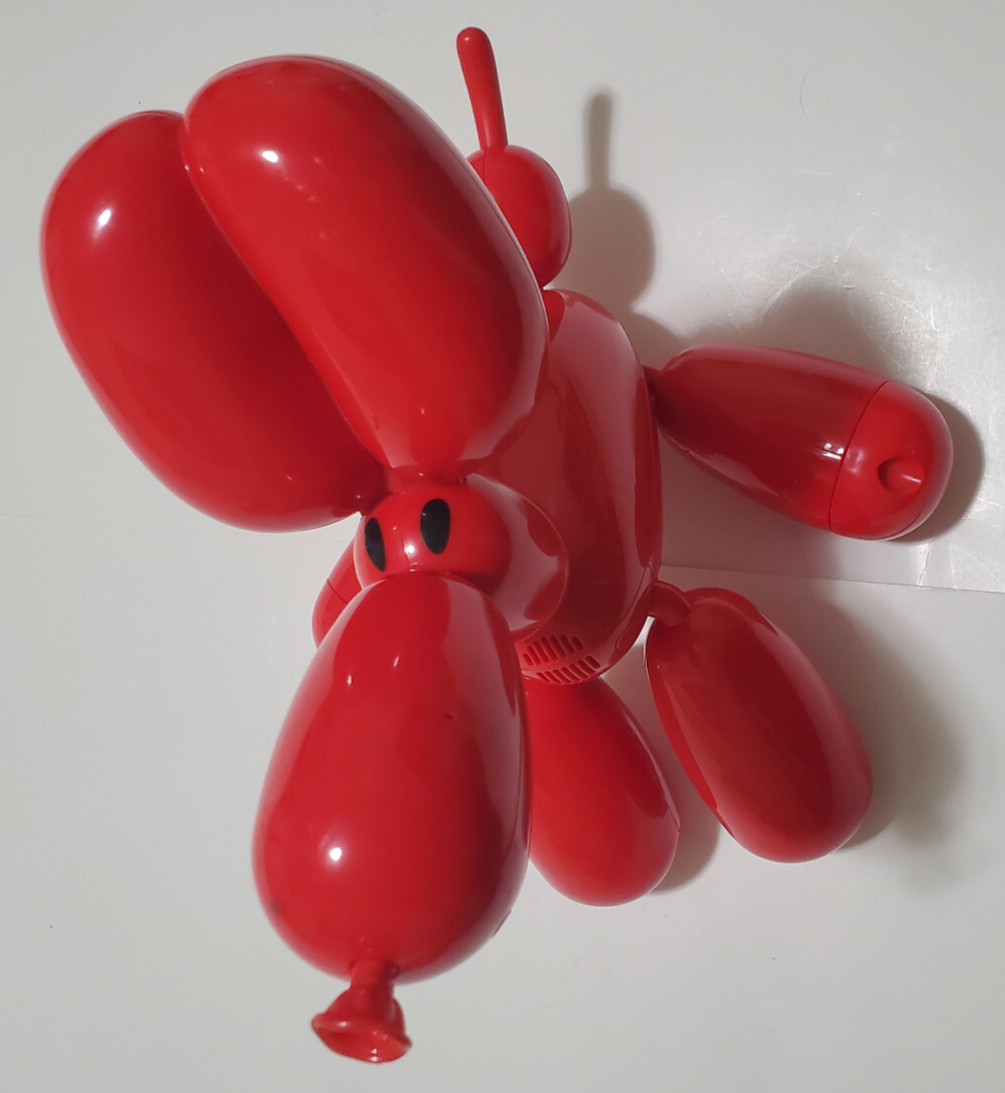 Squeakee the Balloon Dog Interactive Toy &ndash; Works, Barks, W