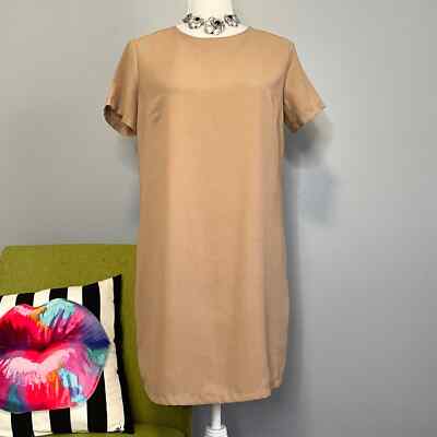 lulus gold dress short Gold Metallic V Neck Short Sleeve Mini Dress