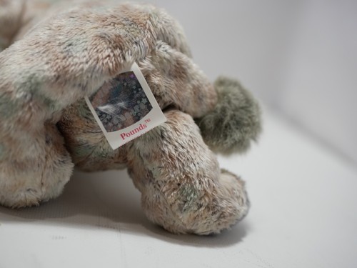Peluche Ty 7" Beanie Baby Pounds the Elephant - Imagen 6 de 7