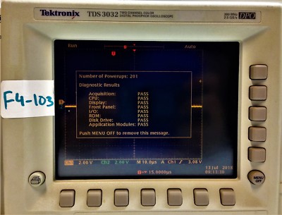 Tektronix TDS 3032 Two Channel Color Digital Phosphor Oscilloscope