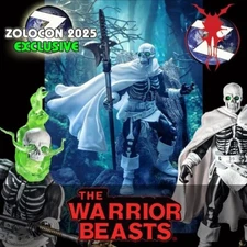 HEAD HUNTER Zolocon 2025 The Warrior Beasts 4H Four Horsemen Mythic Legions NEW