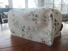 Pfaltzgraff Winterberry Appliance DUST Cover for 4 Slice oblong Toaster FEW LEFT
