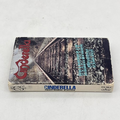 Cinderella Heartbreak Station Cassette Single Love Gone Bad Hair Rock Band Music - Picture 4 of 9