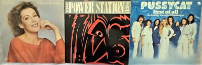    KONVOLUT 3x original LPs * H. Reddy * Power Station * Pussycat #621 EX  