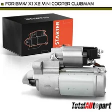New Starter Motor for BMW X1 2016-2019 X2 2018-2022 Mini Cooper 1.5KW 12V CW 15T