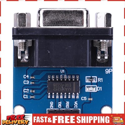 MAX3232 RS232 To TTL MAX232 Flashing Board TX RX VCC GND MAX3232 Chip SN9F