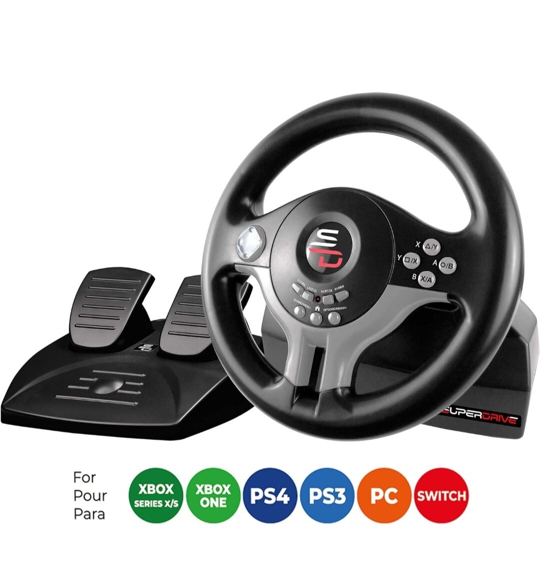 Volante Con Pedali Playstation, Per 4/5 E Pc - Console E Videogiochi In - Foto 10