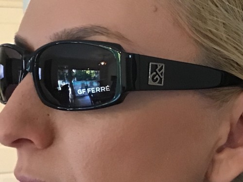 Nuevas gafas de sol GF FERRE Authentic Unisex FF55401 Marco de plástico negro, Italia | eBay