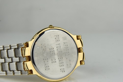 Vintage Witnauer Q.W.R. Quartz Watch Gold Plated Original Case and Papers. Rare! - Picture 5 of 5