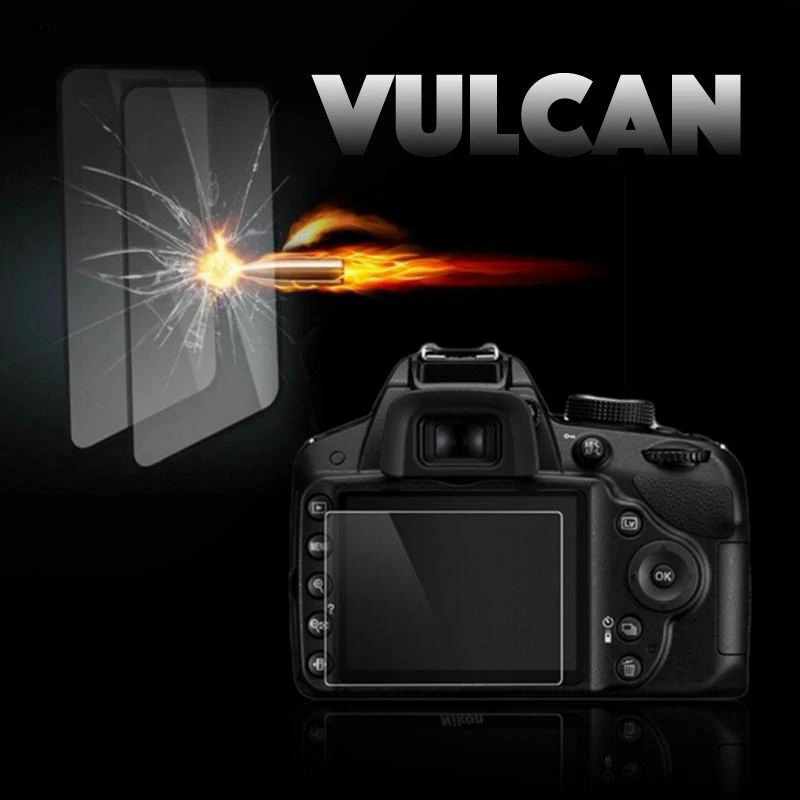 VULCAN Glass Screen Protector - Olympus OM1 OM-1 LCD Tough Anti Scratch Cover UK - Image 3 of 4