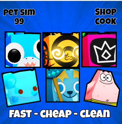 PET SIMULATOR 99 - PS99 - PET SIM 99 | ALL HUGE PETS - GEMS - CHEAPEST!