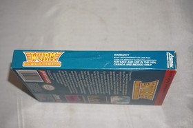 Wurm Journey to Center of Earth (Nintendo NES) Complete in Box w/ Reg Card CIB