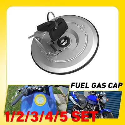 Fuel Tank Petrol Cap w/Key For Honda VTX1800 N1 N2 N3 R1 R2 R3 VTR250 1-5SET