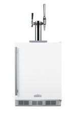 Summit SBC58BIADACMTWIN 24"W 5.5 Cu. Ft. Built-In Coffee Double - White