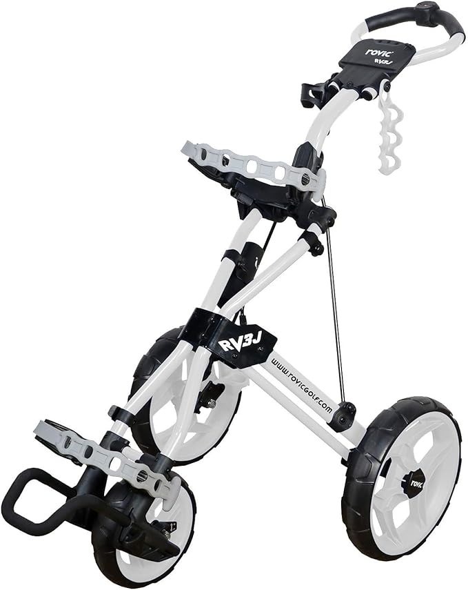 New Clicgear Golf Junior Rovic RV3J Push Cart White