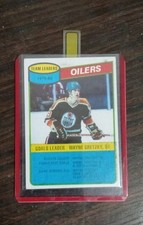 1980-81 Topps - Team Checklist Wayne Gretzky #182 Scratched