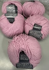 Lana Grossa Light Pink, Cotton Acrylic Yarn, ...
