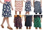 Ex Weird Fish Women's Skirt Melmo Soft Organic Jersey Bottoms New UK Size 8 - 22