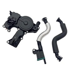 06H103495A PCV Valve Oil Separator Engine Crankcase Vent Valve Compatible Black