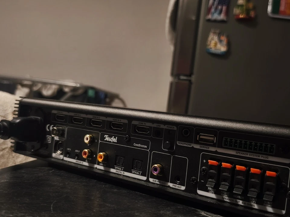 Teufel Corestation 5.1-AV-Receiver Bluetooth Sub connect ( Ohne Fernbedienung - Bild 4 von 4